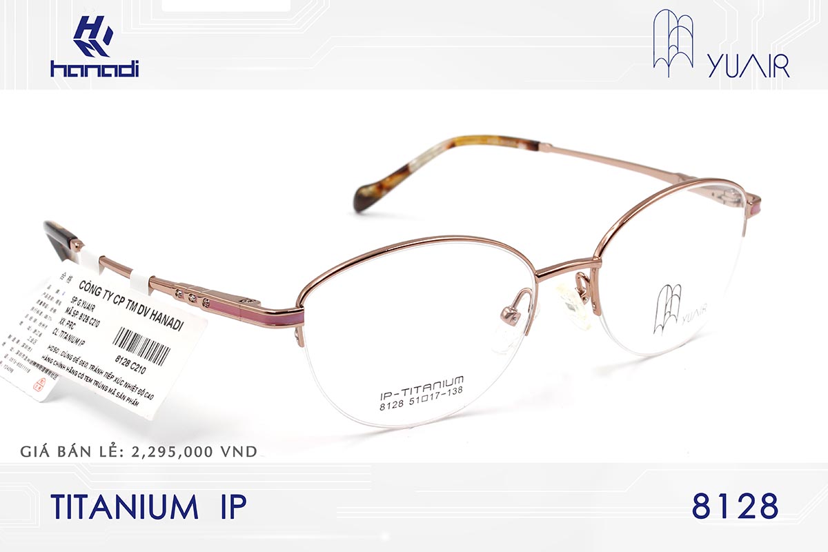 GỌNG TITANIUM YUAIR 8128