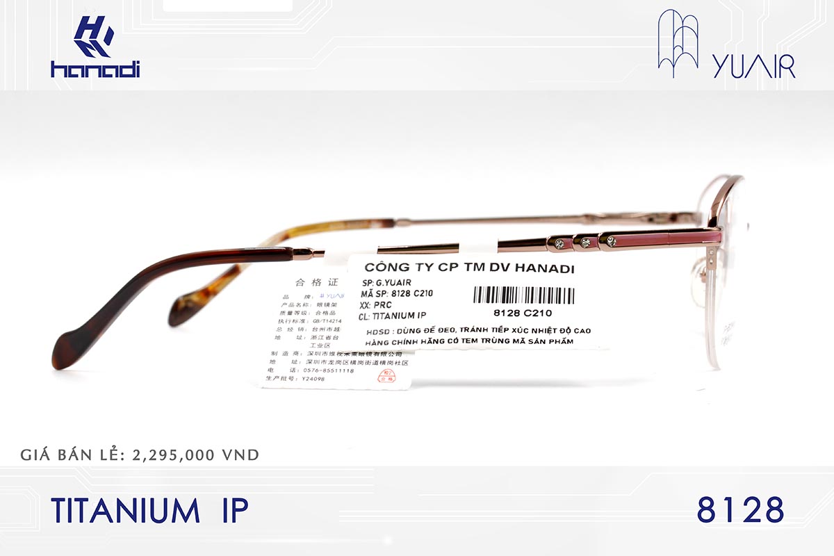 GỌNG TITANIUM YUAIR 8128