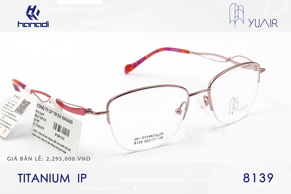 GỌNG TITANIUM YUAIR 8139