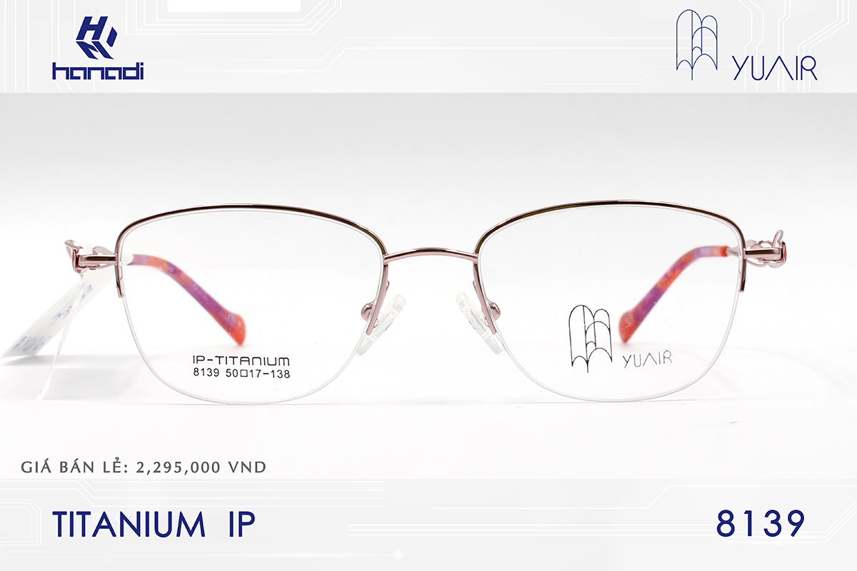 GỌNG TITANIUM YUAIR 8139