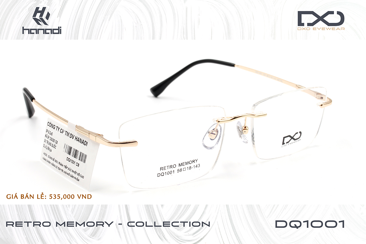 GỌNG TITANIUM DXO DQ1001