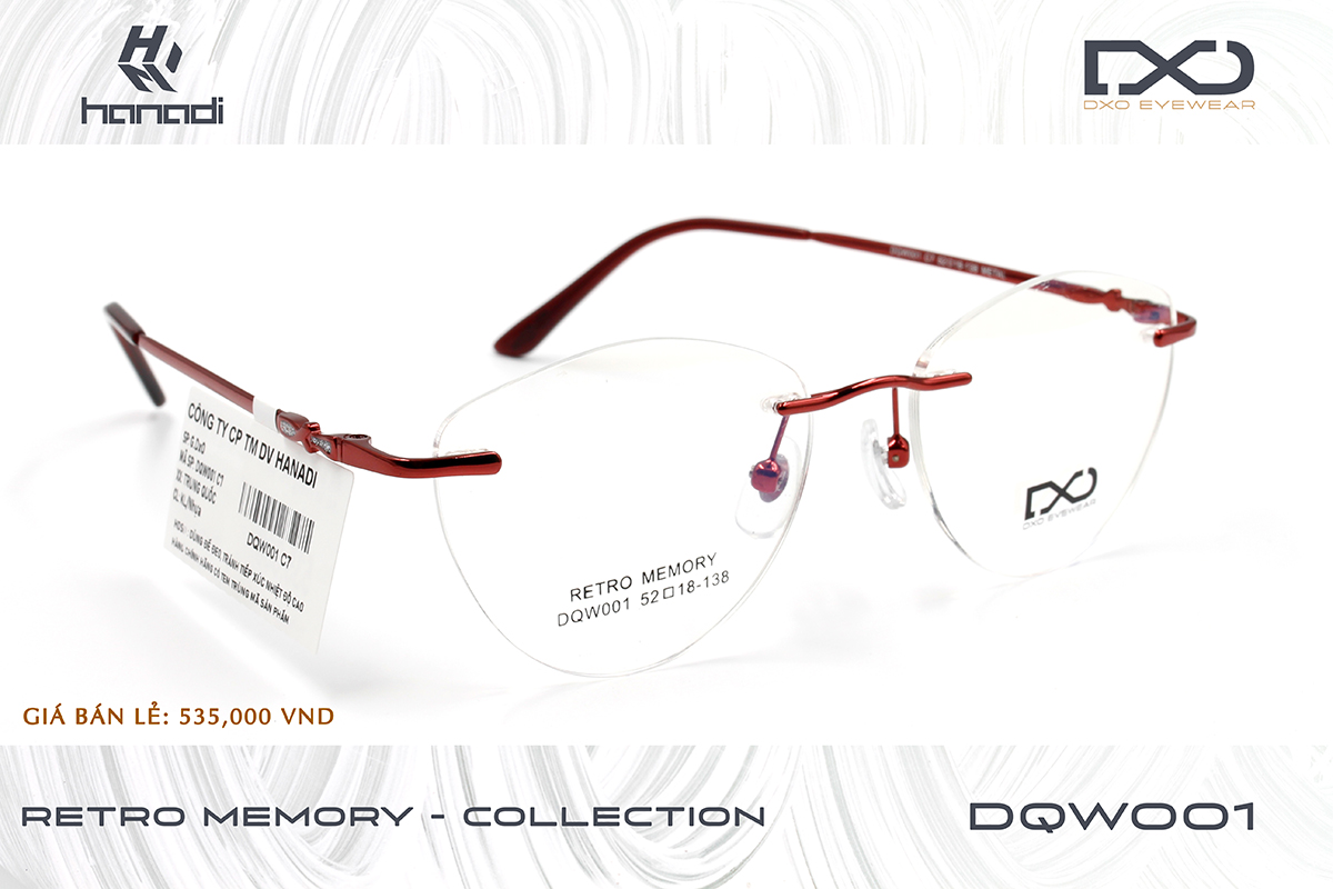 GỌNG TITANIUM DXO DQW001