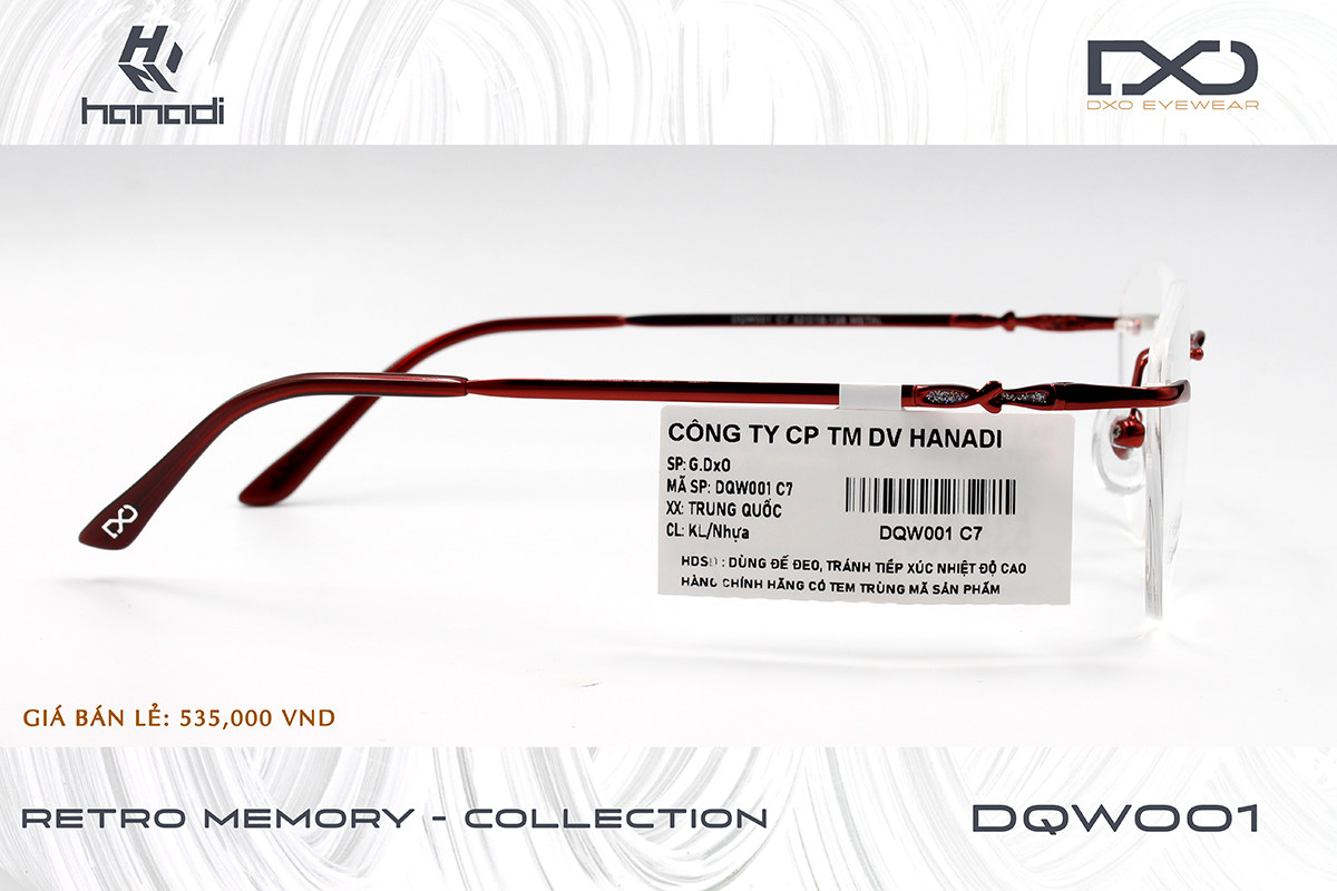 GỌNG TITANIUM DXO DQW001