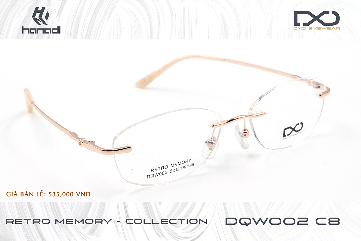 GỌNG TITANIUM DXO DQW002