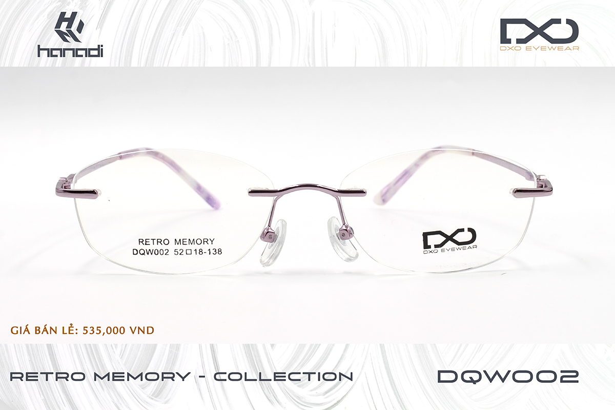 GỌNG TITANIUM DXO DQW002