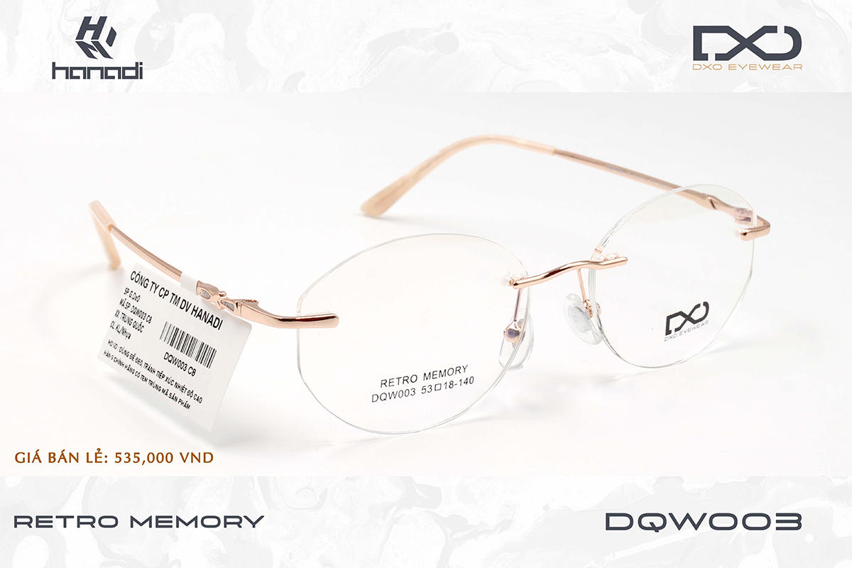 GỌNG TITANIUM DXO DQW003