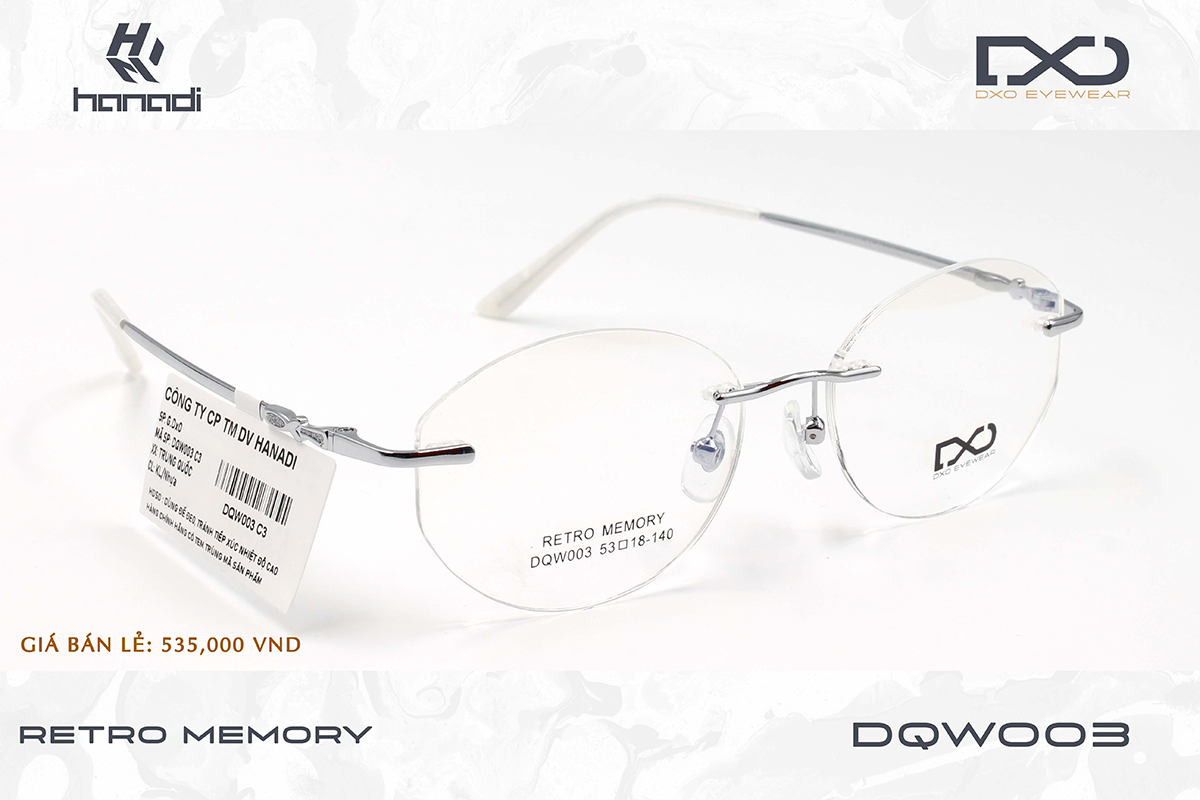 GỌNG TITANIUM DXO DQW003