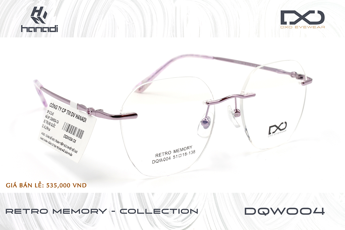 GỌNG TITANIUM DXO DQW004