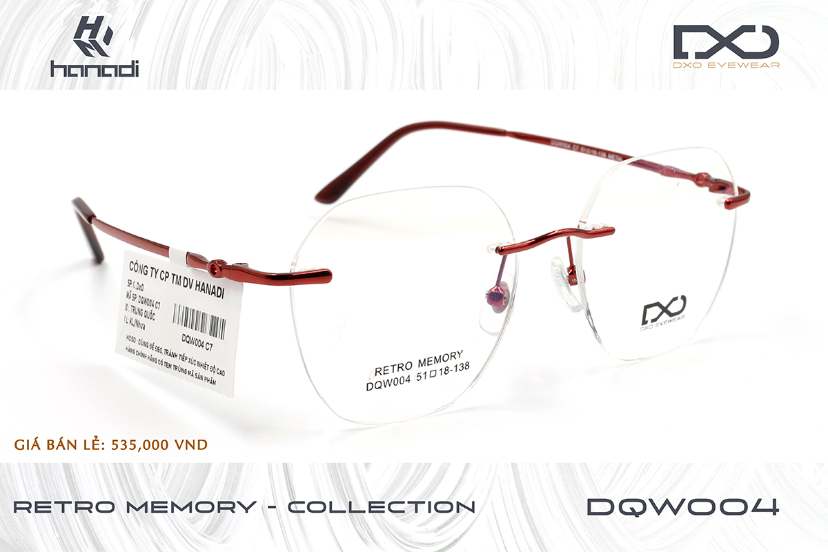 GỌNG TITANIUM DXO DQW004