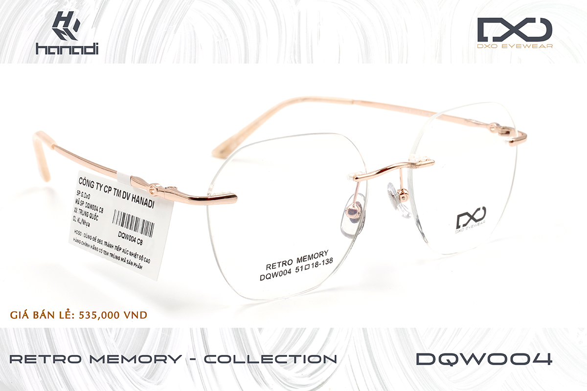 GỌNG TITANIUM DXO DQW004