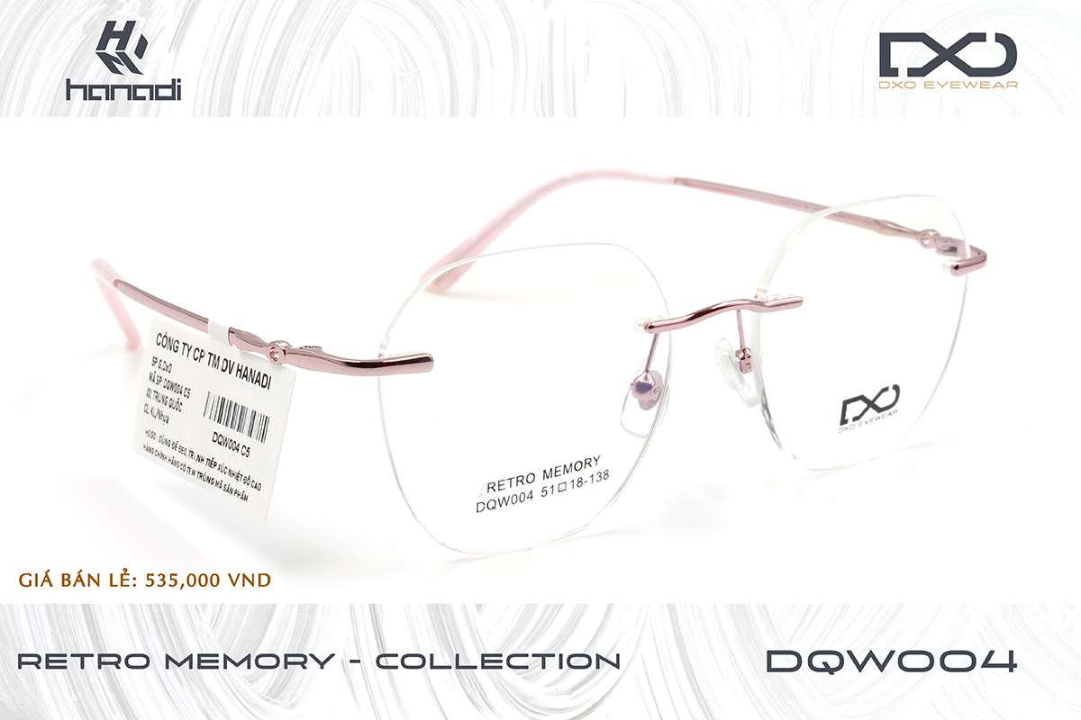 GỌNG TITANIUM DXO DQW004