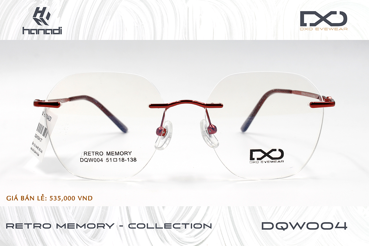 GỌNG TITANIUM DXO DQW004