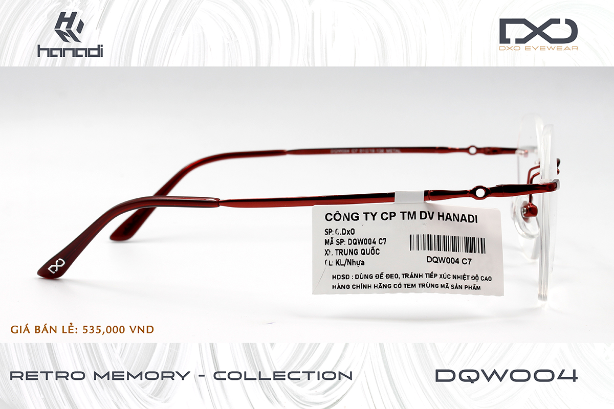 GỌNG TITANIUM DXO DQW004