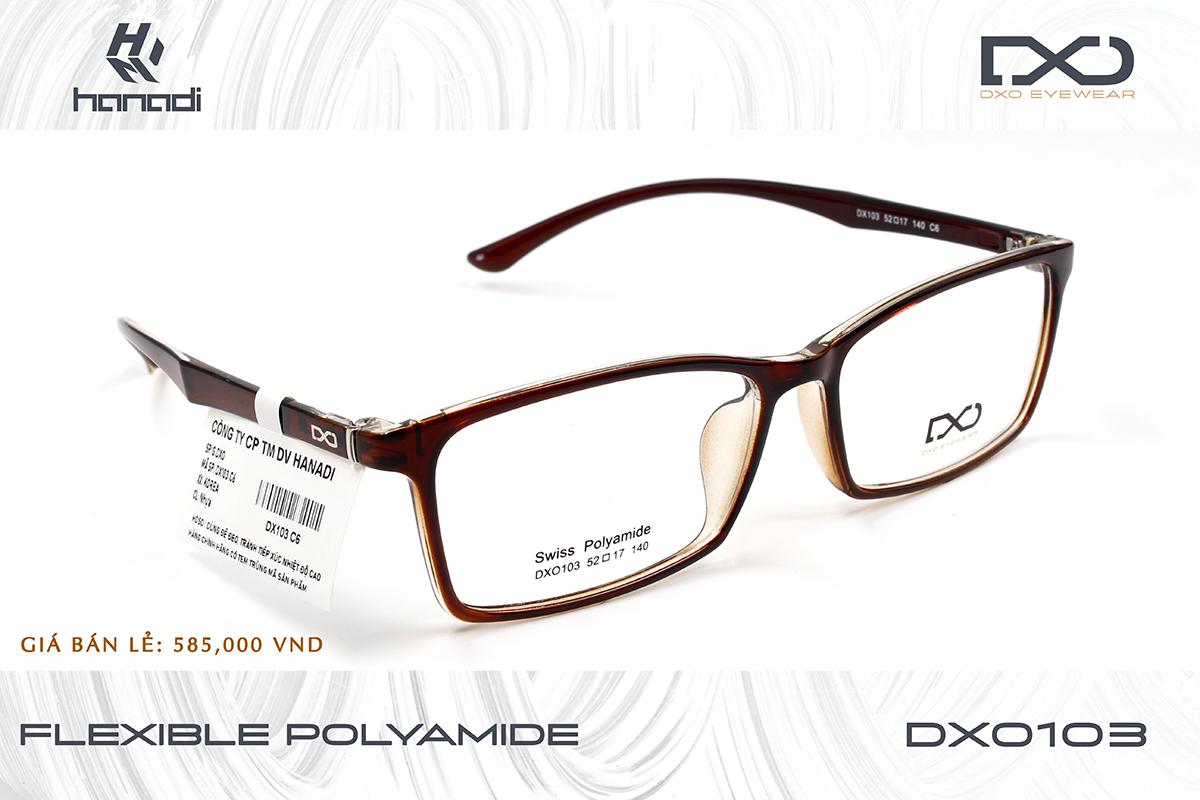 GỌNG SWISS POLYAMIDE DXO DX103
