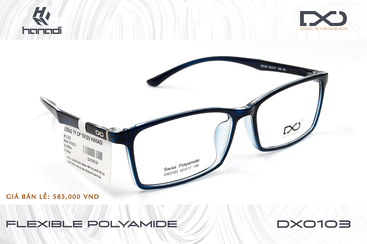 GỌNG SWISS POLYAMIDE DXO DX103