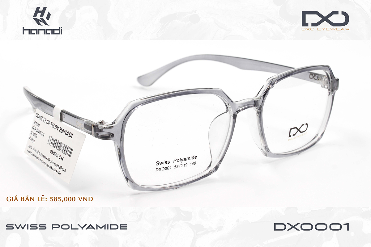 GỌNG SWISS POLYAMIDE DXO001