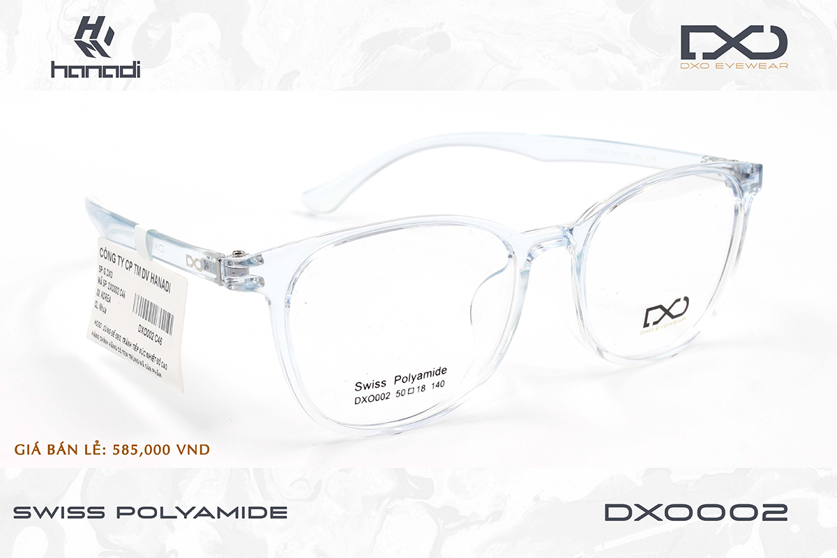 GỌNG SWISS POLYAMIDE DXO002