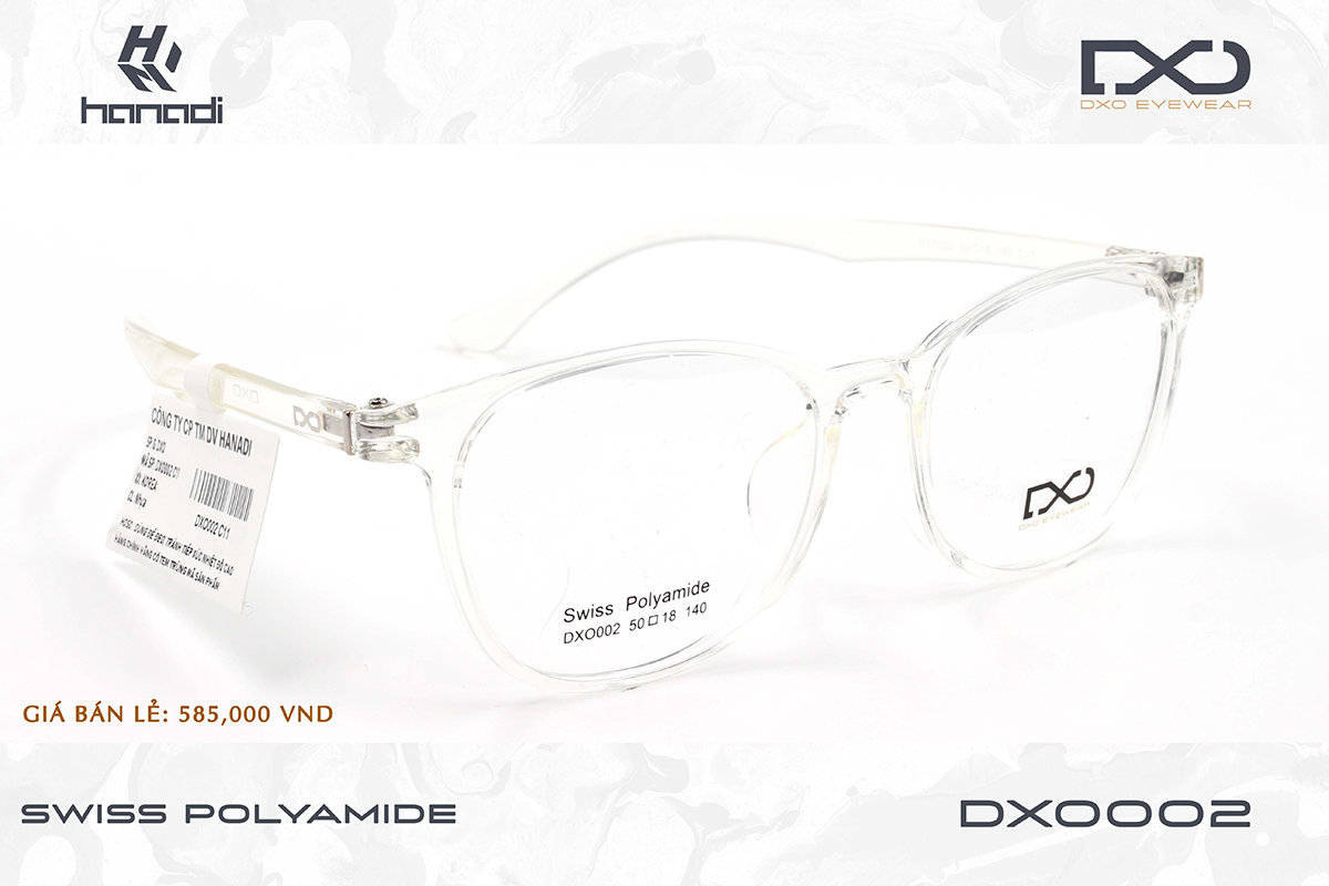 GỌNG SWISS POLYAMIDE DXO002