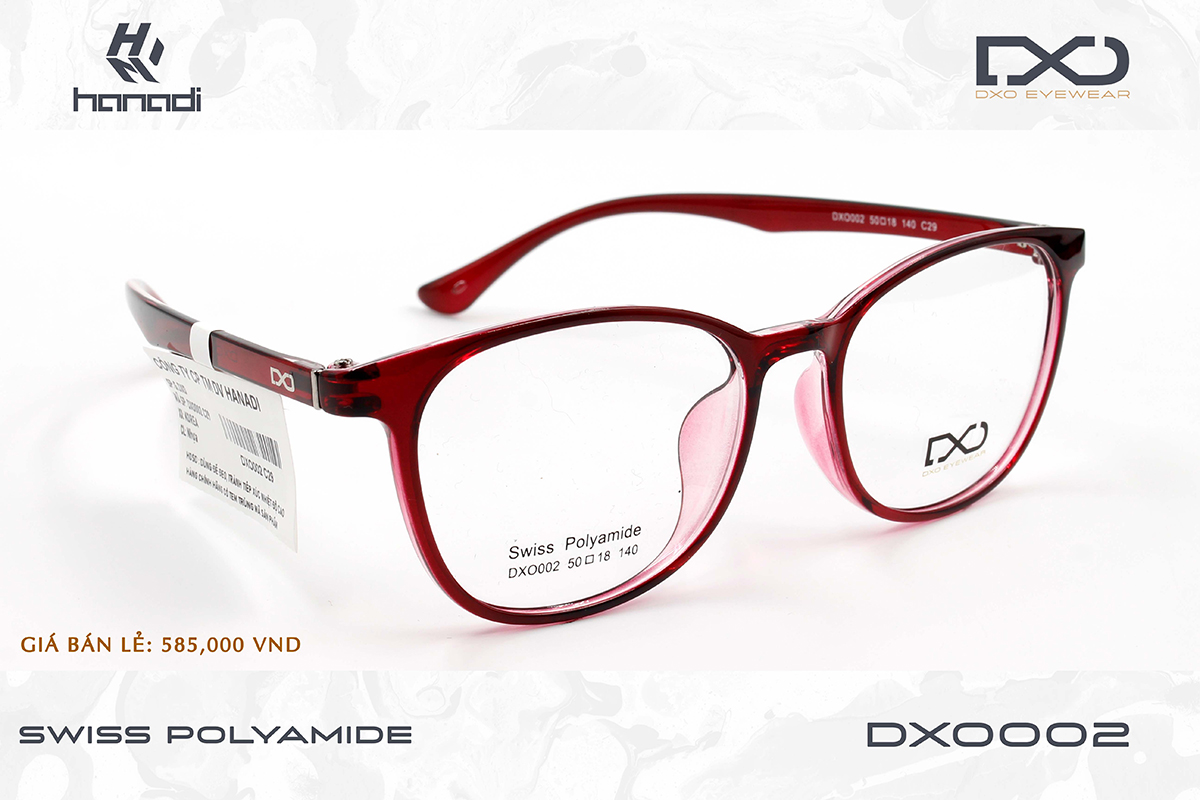 GỌNG SWISS POLYAMIDE DXO002