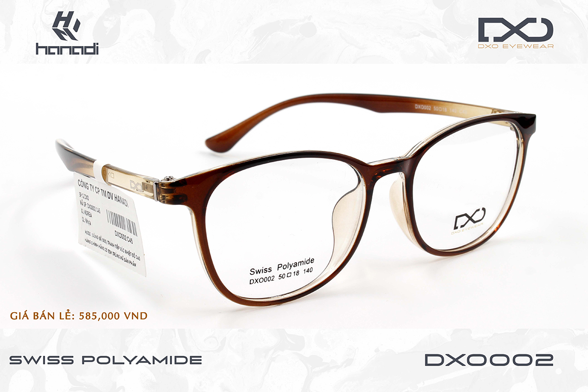 GỌNG SWISS POLYAMIDE DXO002