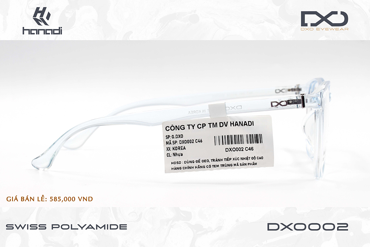 GỌNG SWISS POLYAMIDE DXO002