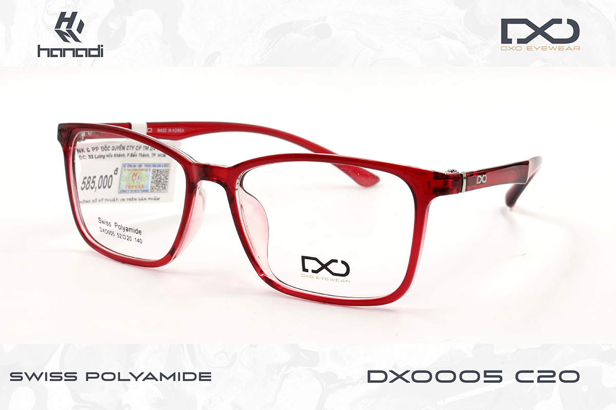 GỌNG SWISS POLYAMIDE DXO005