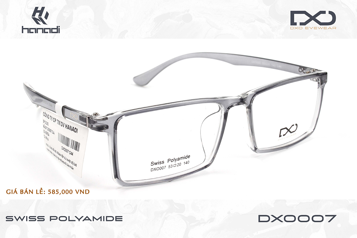 GỌNG SWISS POLYAMIDE DXO007