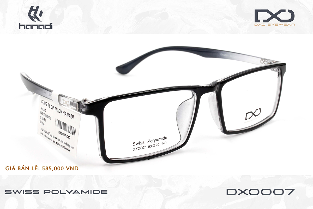 GỌNG SWISS POLYAMIDE DXO007