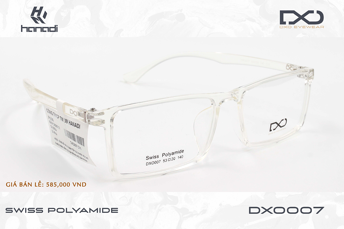 GỌNG SWISS POLYAMIDE DXO007