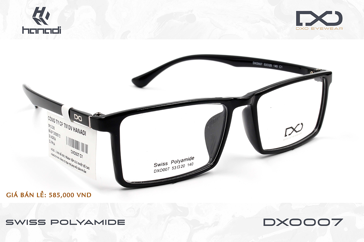 GỌNG SWISS POLYAMIDE DXO007