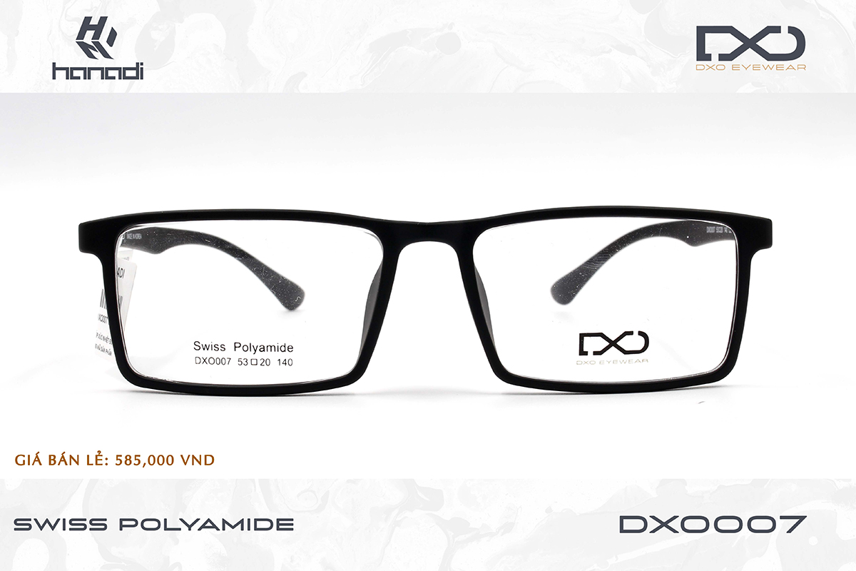 GỌNG SWISS POLYAMIDE DXO007