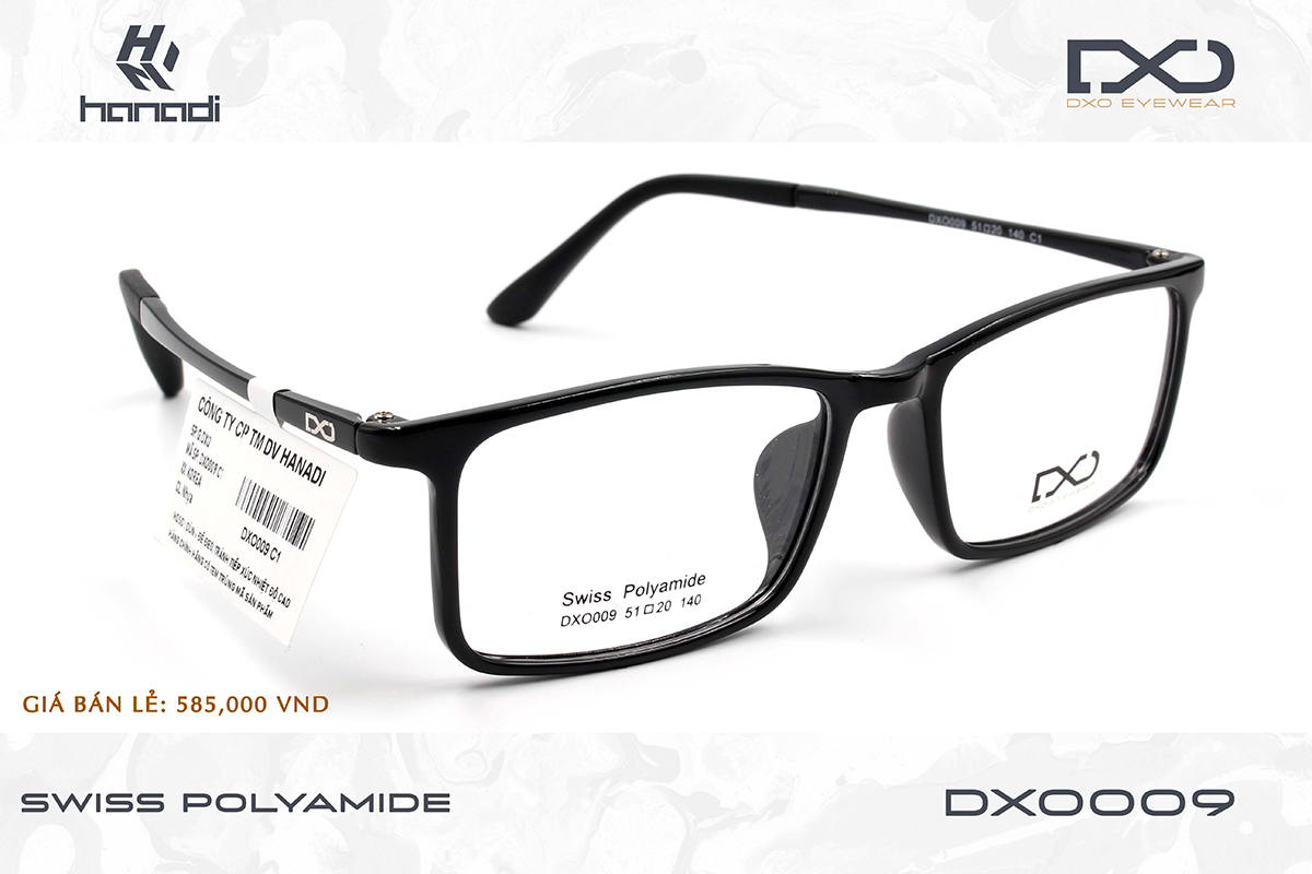 GỌNG SWISS POLYAMIDE DXO009