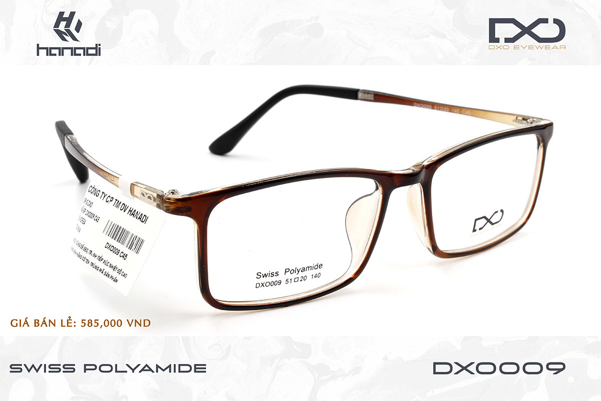 GỌNG SWISS POLYAMIDE DXO009