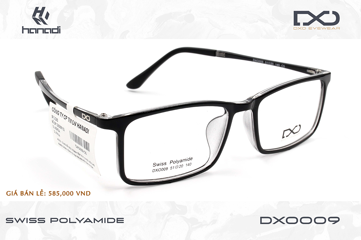 GỌNG SWISS POLYAMIDE DXO009