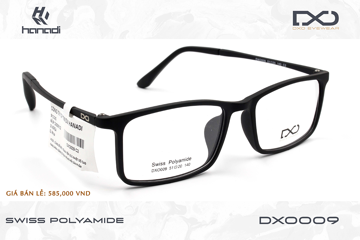 GỌNG SWISS POLYAMIDE DXO009