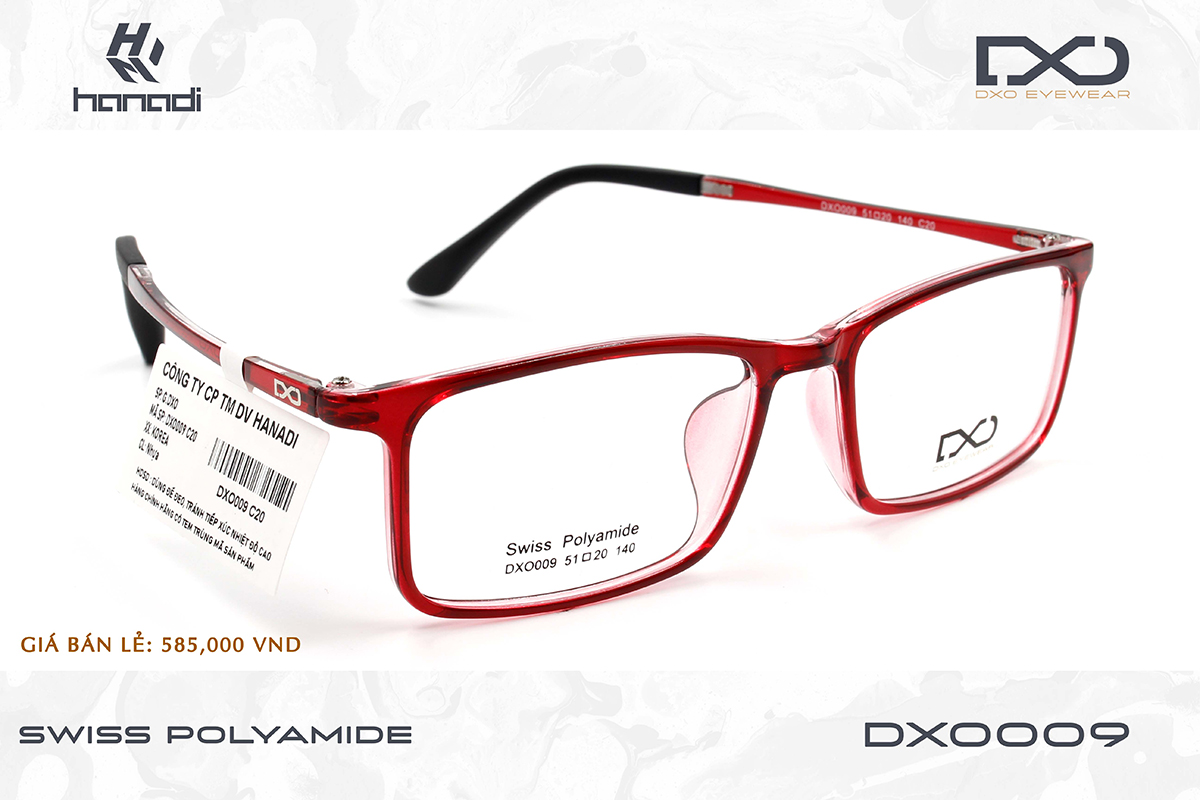 GỌNG SWISS POLYAMIDE DXO009