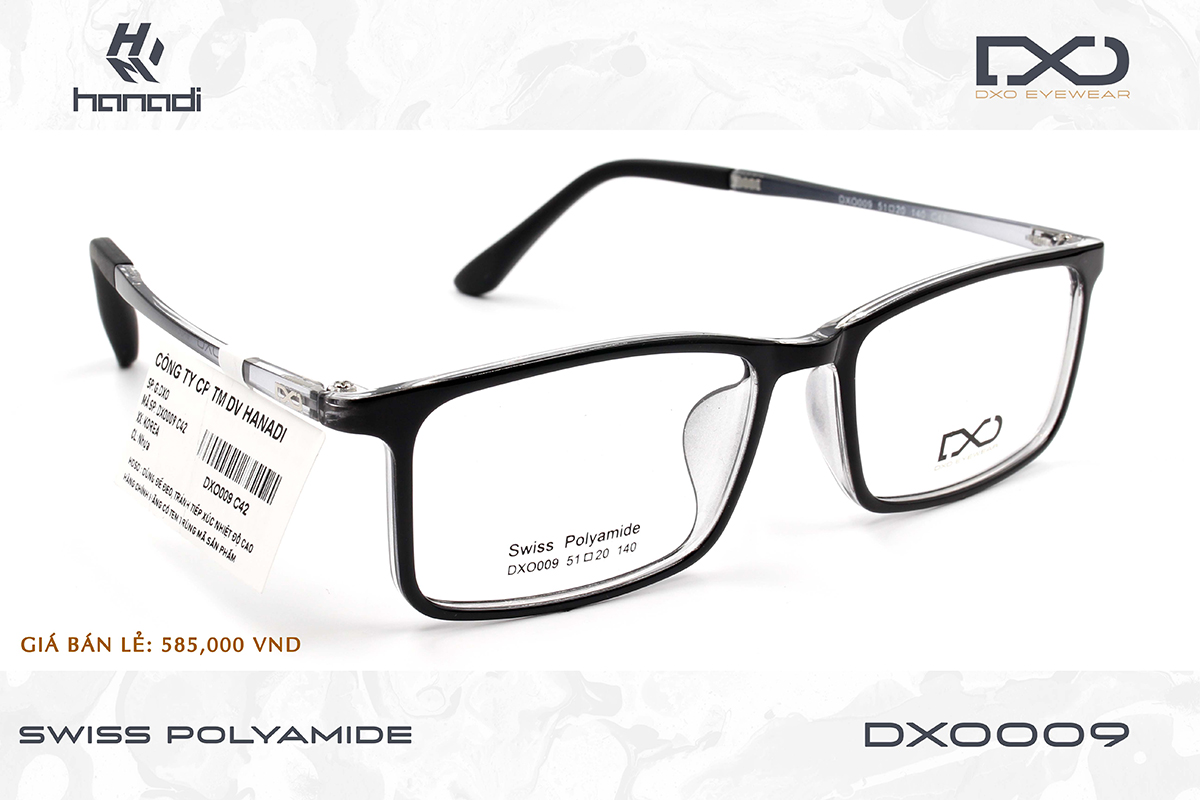 GỌNG SWISS POLYAMIDE DXO009