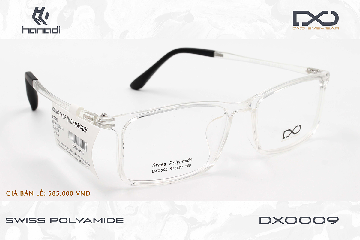 GỌNG SWISS POLYAMIDE DXO009