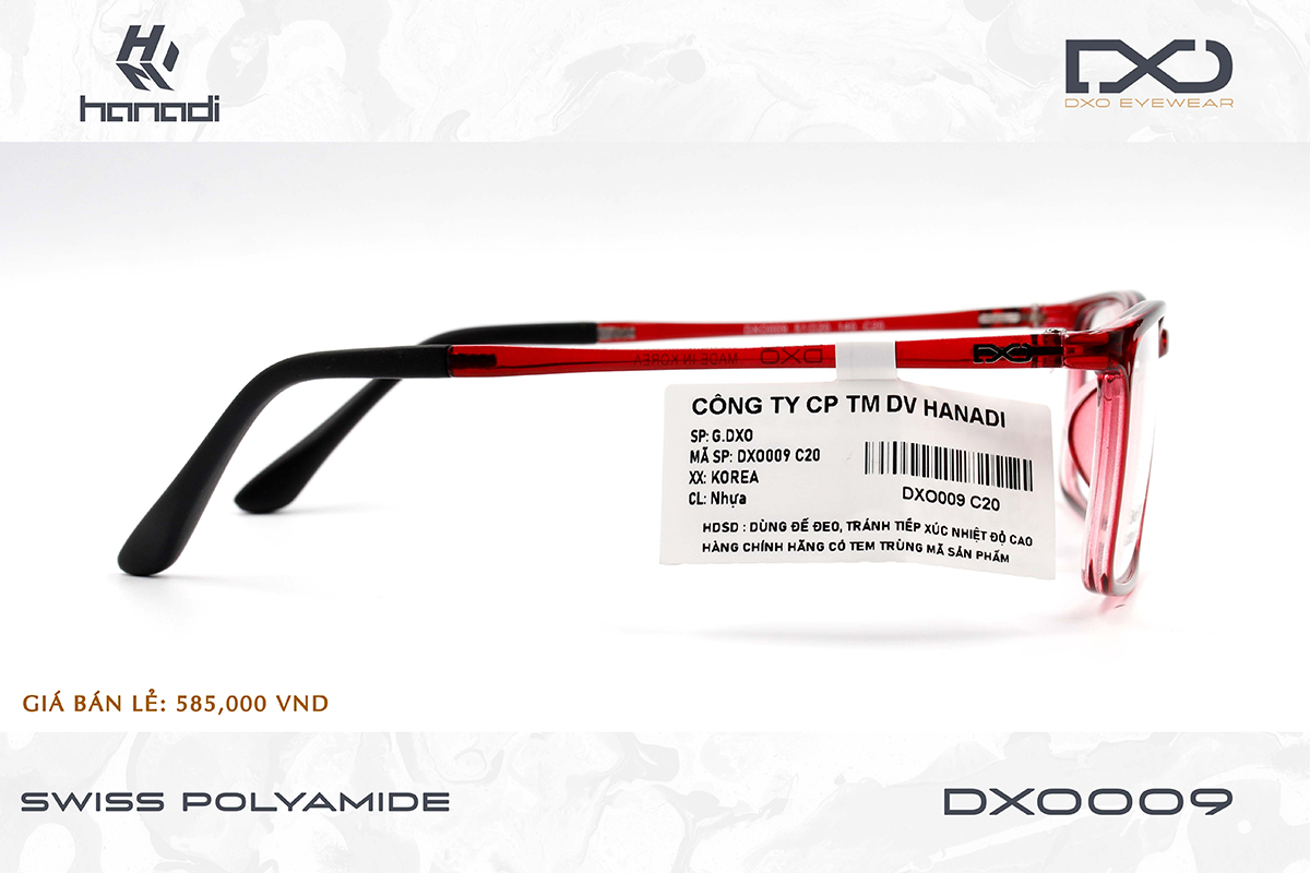 GỌNG SWISS POLYAMIDE DXO009