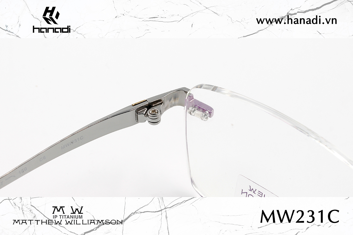 G. TITANIUM MATTHEW WILLIAMSON MW/231C