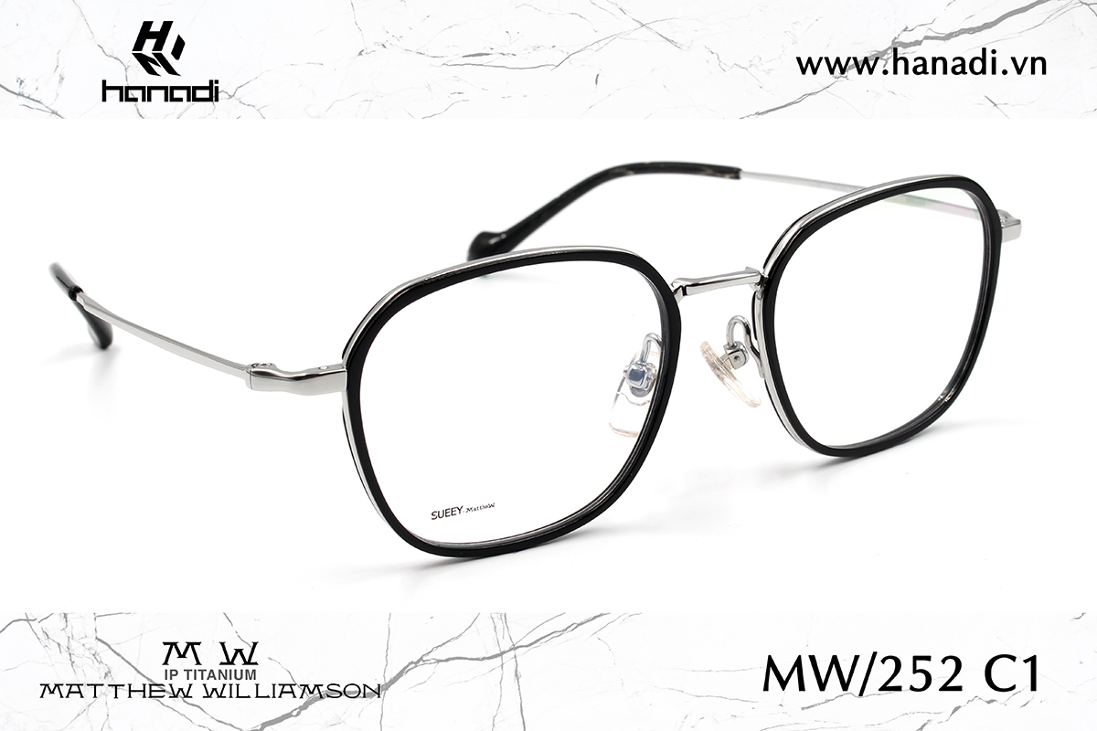 G. TITANIUM MATTHEW WILLIAMSON MW/252
