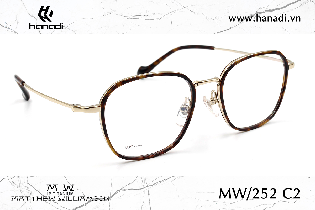 G. TITANIUM MATTHEW WILLIAMSON MW/252