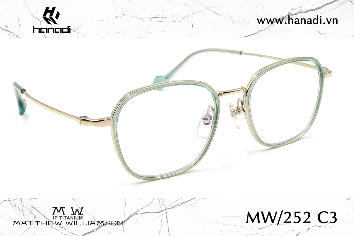 G. TITANIUM MATTHEW WILLIAMSON MW/252