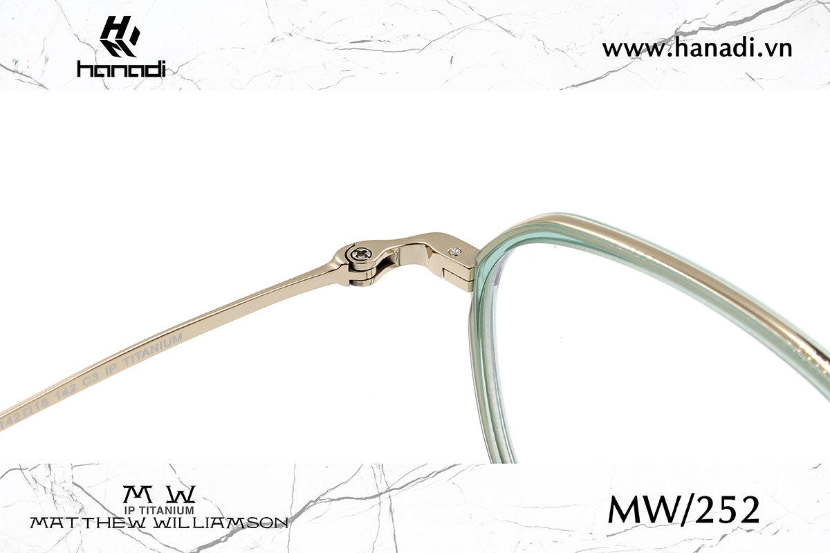 G. TITANIUM MATTHEW WILLIAMSON MW/252