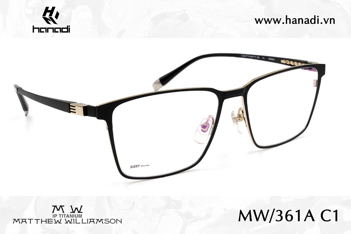 G. TITANIUM MATTHEW WILLIAMSON MW/361A