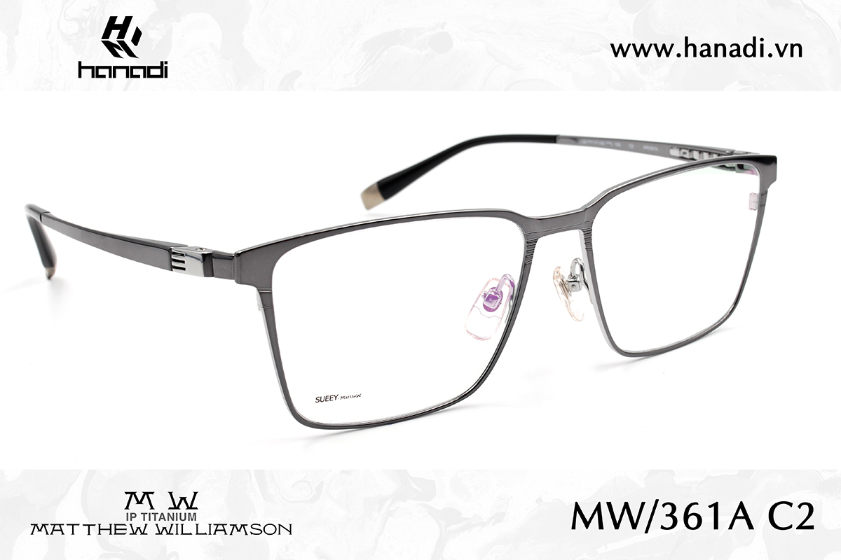 G. TITANIUM MATTHEW WILLIAMSON MW/361A