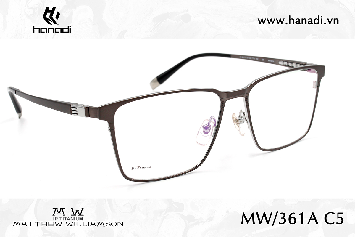 G. TITANIUM MATTHEW WILLIAMSON MW/361A