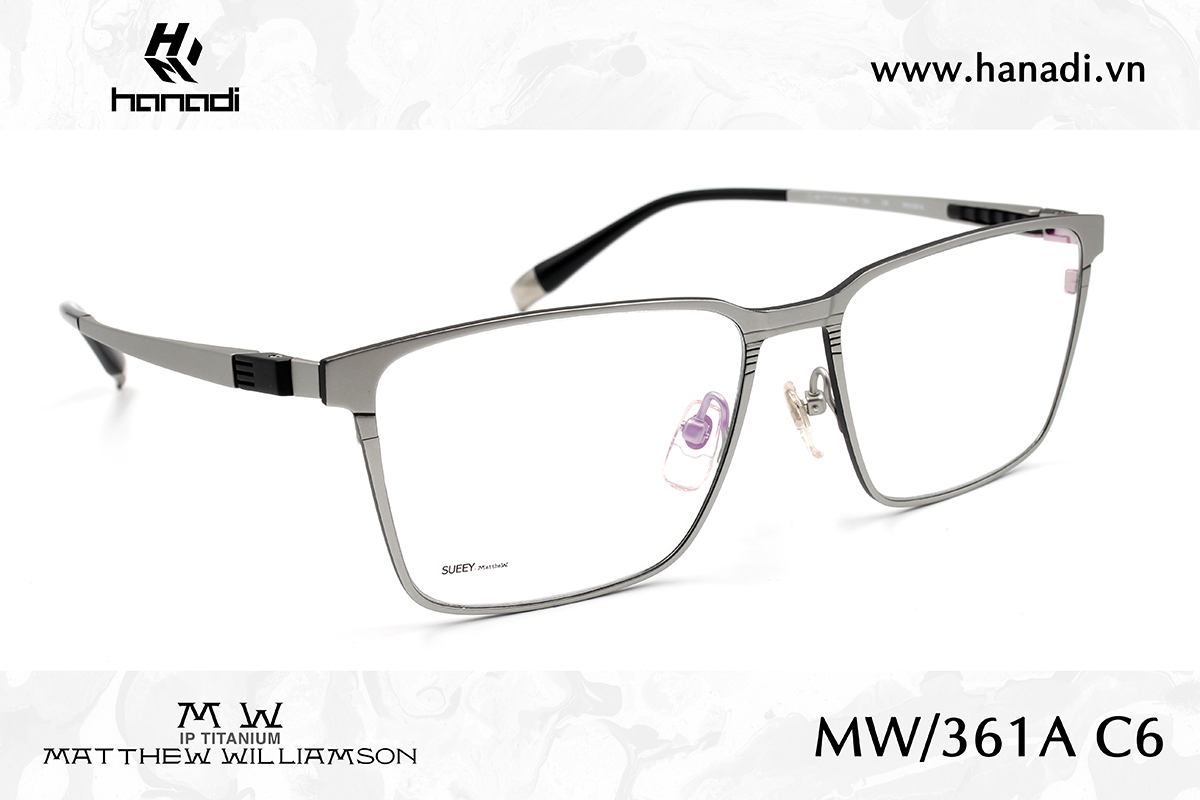 G. TITANIUM MATTHEW WILLIAMSON MW/361A
