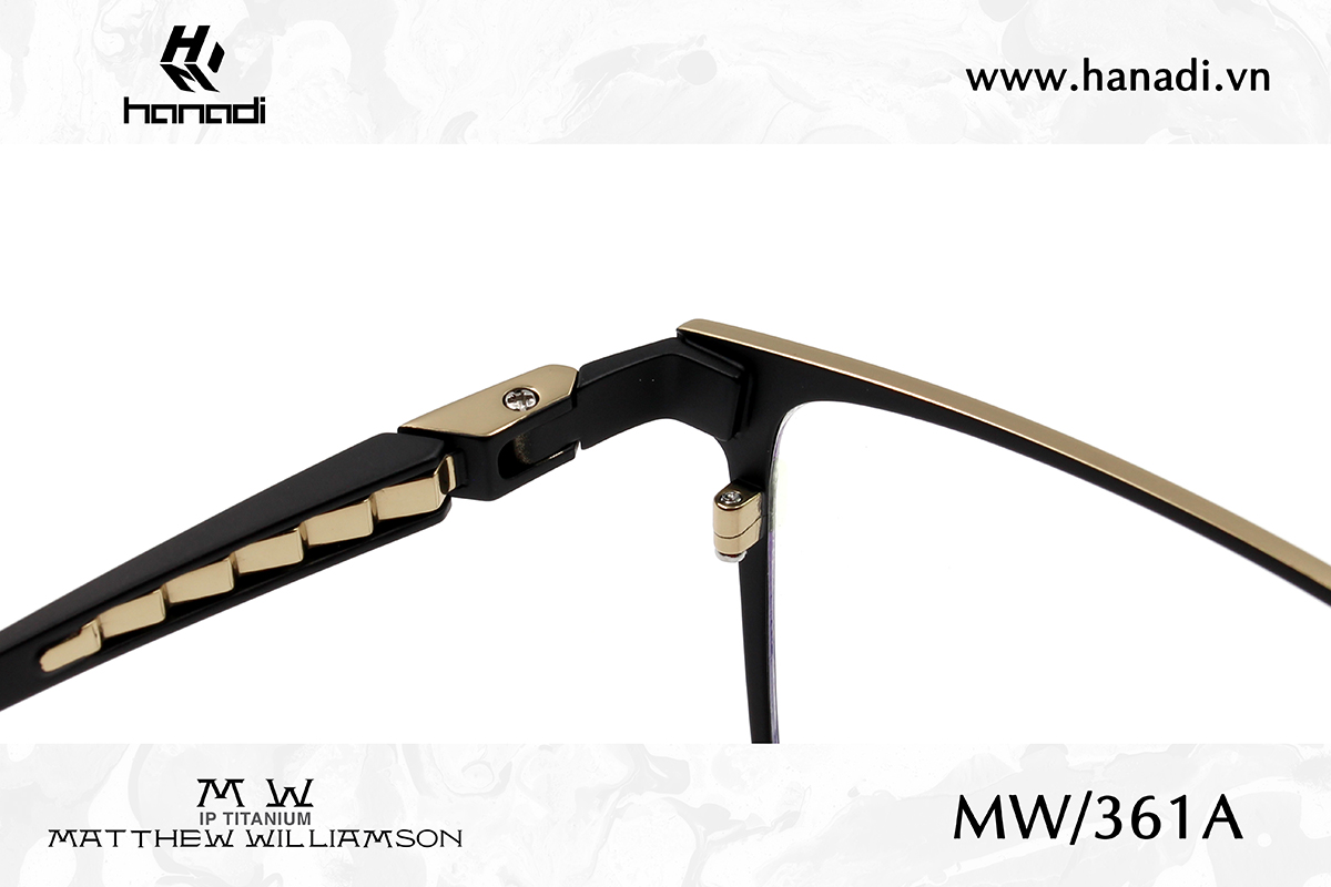G. TITANIUM MATTHEW WILLIAMSON MW/361A