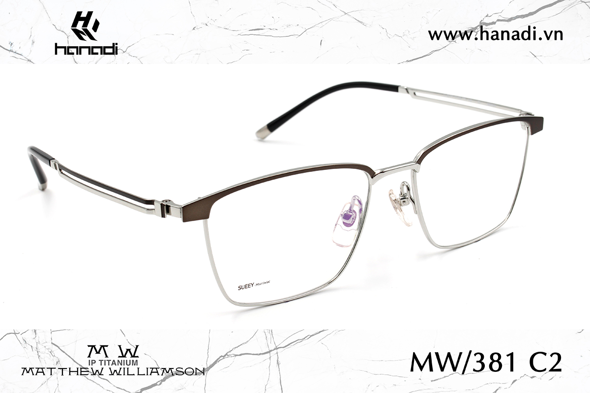 G. TITANIUM MATTHEW WILLIAMSON MW/381